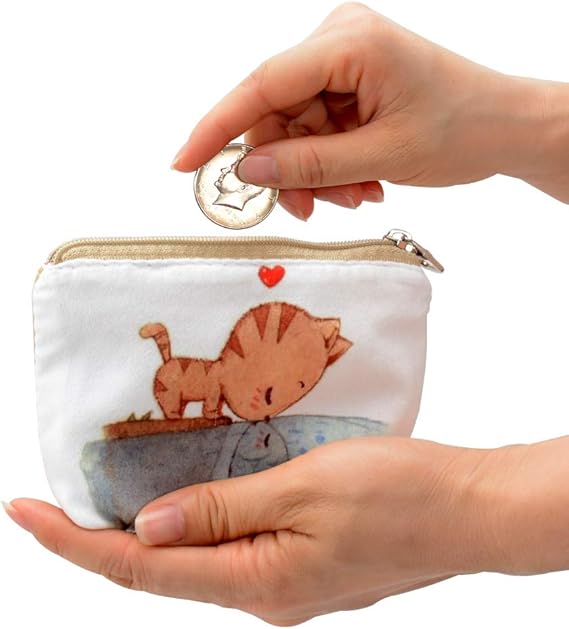 Women and Girls Cute Fashion Coin Purse Wallet Bag Change Pouch Key Holder