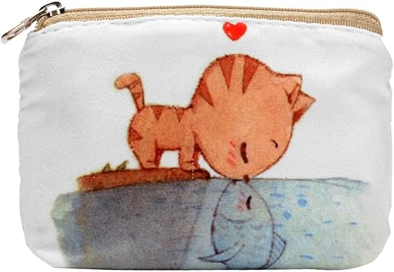 Women and Girls Cute Fashion Coin Purse Wallet Bag Change Pouch Key Holder